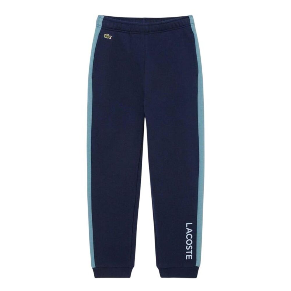 Lacoste Childrens/Kids Colour Block Joggers / Navy